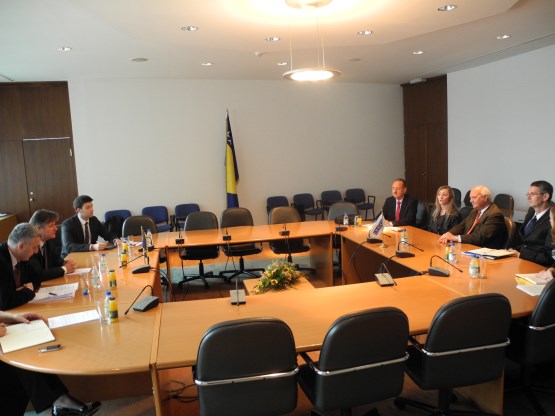 Članovi Stalne delegacije PSBiH u PS OSCE-a Mirza Kušljugić i Lazar Prodanović razgovarali sa specijalnim predstavnikom OSCE-a za Zapadni Balkan 